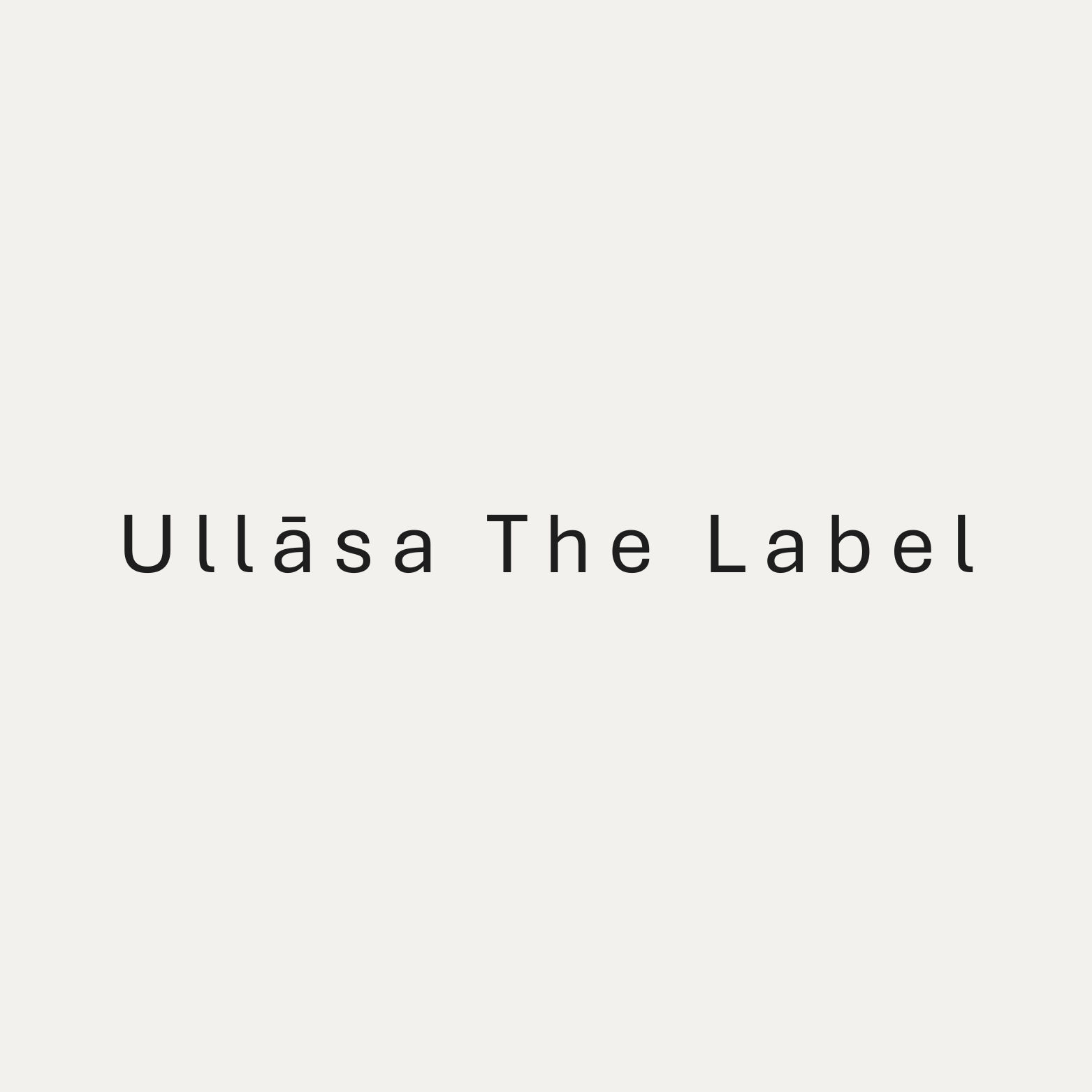 logo ullāsa the label final